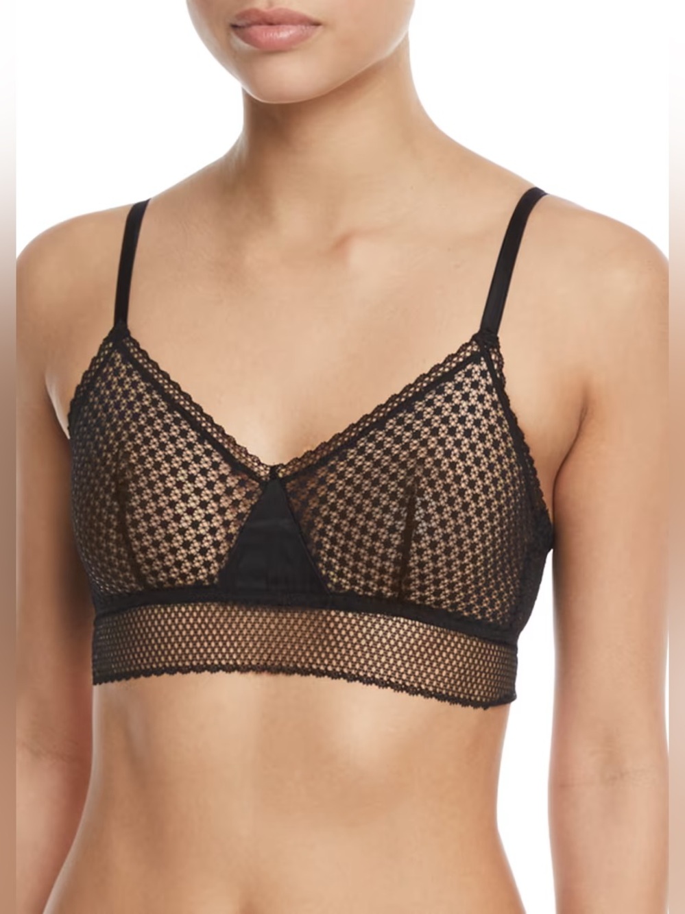 Else Bella Soft Cup Triangle Bra - Black